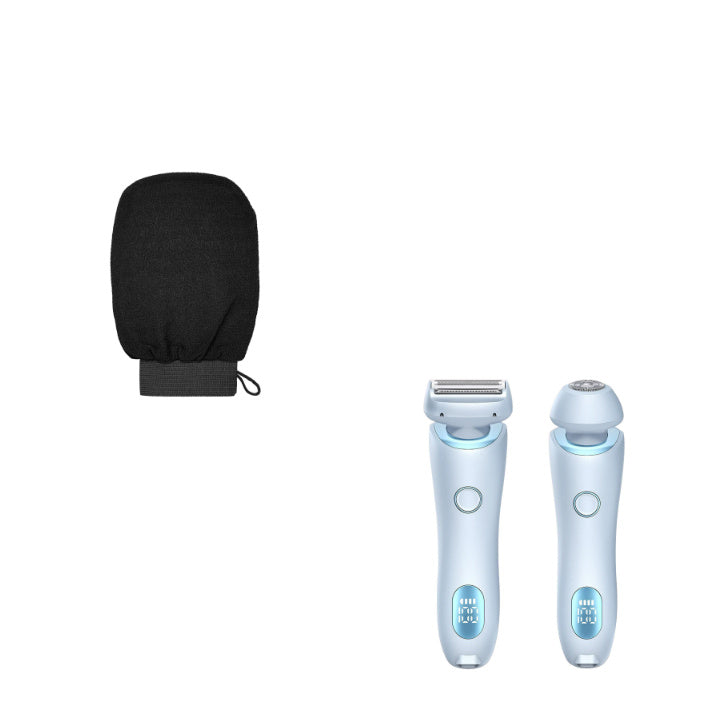 Épilateur 2 en 1 pour femmes, Rechargeable par USB, rasoir pour le corps, le visage, les jambes, les aisselles, le Bikini, les mains et le pubis